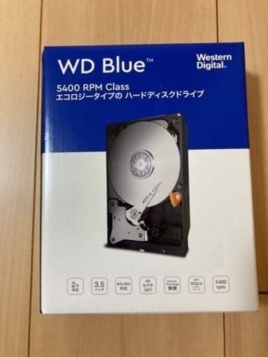 新品　WesternDigital製HDD 6TB  ハードディスク