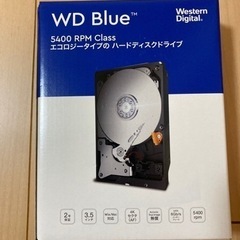 新品　WesternDigital製HDD 6TB  ハードディスク