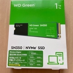 新品未開封　SSD NVMe 1TB   WD Green SN350