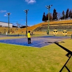 ソフトテニス　常陸大宮市　西部総合公園で活動しましょう！