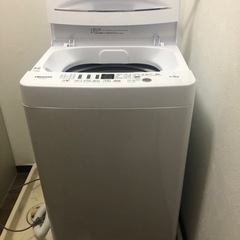 【美品】2021年製 ハイセンス 5.5kg全自動洗濯機 His...