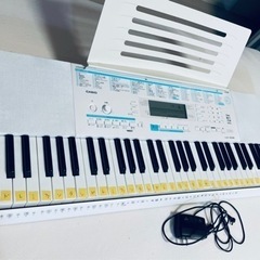 値下げ！！電子ピアノ カシオ 光ナビゲーションキーボード CAS...