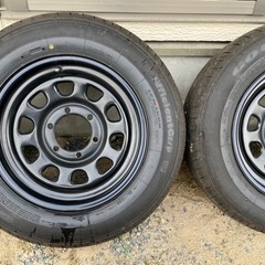 ハイエース100系　１６インチ　デイトナタイプホイール・タイヤセット