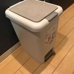 【ネット決済】ニトリのゴミ箱　2WAYペダルペール 10L(GY)