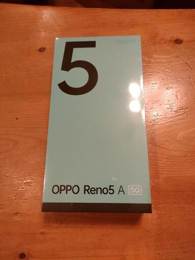 【新品未開封品】OPPO Reno5A 未開封　デュアルSimOPPO