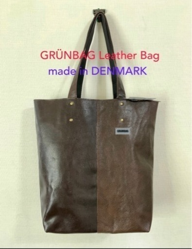 レザー　トートバッグ　GRÜNBAG Leather Bag 新品