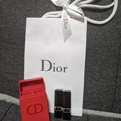 【未使用】Diorルージュ2本セット　ケース＆ショッパー付き