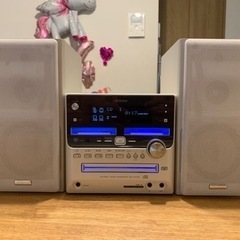 ビクター JVC KENWOOD CDコンポ UX-W500-W...