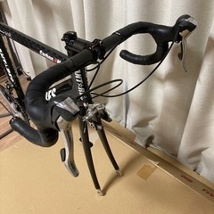 アンタレスフルカーボンロードバイク10速6600アルテグラ《中古・ジャンク扱い　ホイール なし　スプロケあり》