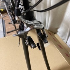 アンタレスフルカーボンロードバイク10速6600アルテグラ《中古・ジャンク扱い　ホイール なし　スプロケあり》