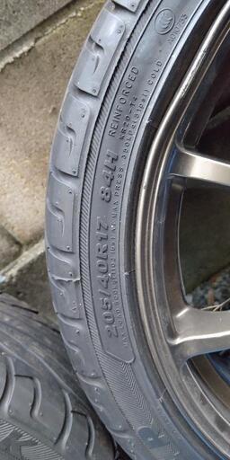 17インチ4穴7J