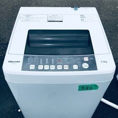 ①✨2018年製✨886番 Hisense✨電気洗濯機✨HW-T...