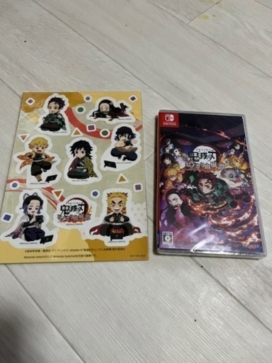 Switch鬼滅の刃新品売ります