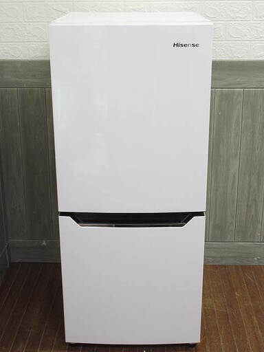 ss3568　ハイセンス　ノンフロン冷凍冷蔵庫　HR-D1302　130L　Hisense　2ドア　冷蔵庫　右開き　パールホワイト　冷凍庫　白　幅48cm　スリム　コンパクト