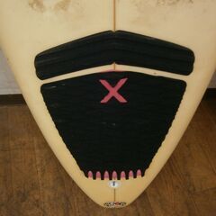 R214 The Point サーフボード、6’2” フィン3個固定付、紐欠品です 良品