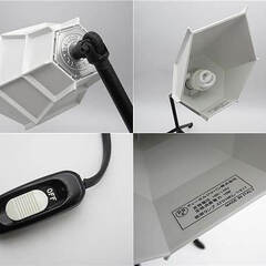 ss3611　ディーゼルリビング　卓上ライト　ホワイト　1灯　照明　DIESEL　電気スタンド　ナイトスタンド　スイッチ付き　角度調整可　スチールスタンド　インテリア　白　モダン