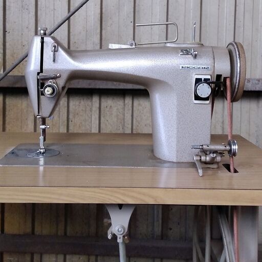 Y0603 RICCAR リッカー足踏み 職業用ミシンMODEL RT-6 現状販売品