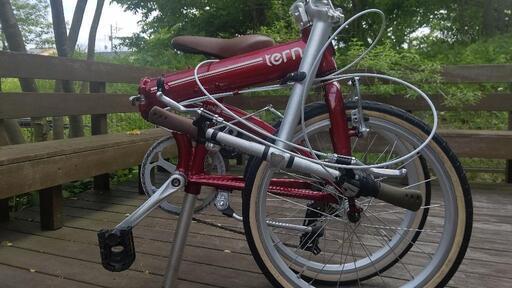 【値引しました】tern　LINK C8 ミニベロ　折りたたみ　自転車