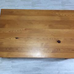 【500円】折り畳みテーブル　木製