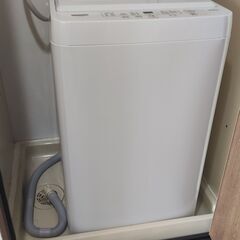 全自動洗濯機 (洗濯5.0kg) 【使用一年】