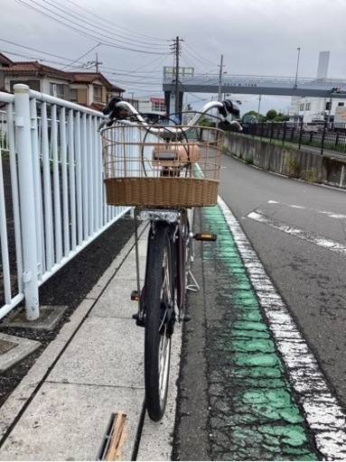 【中古自転車】24インチ(茶色メタリック) 内装3段