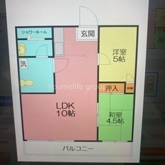 2LDK4.9万円❣️浴室に変更😍✨✨ペット可🐶 新松田駅徒歩❣️❣️