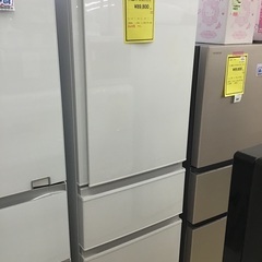 三菱 3ドア冷蔵庫 2020 MR-CD40E-W