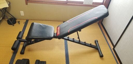 筋トレベンチ、ダンベル - 北佐久郡