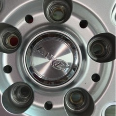 ホイールタイヤ付き 4本セット(レイシア 5穴 15インチ)