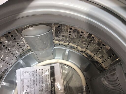 （7/9受渡済）YJT4643【TOSHIBA/東芝 4.5㎏洗濯機】極美品 2019年製 AW-45M7 家電 洗濯 簡易乾燥付
