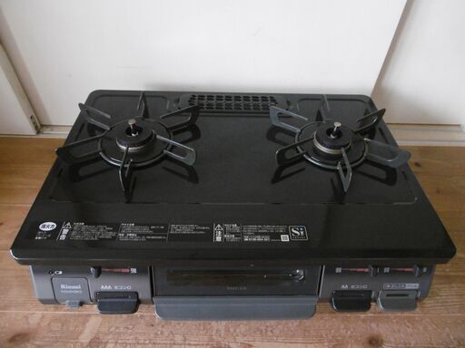 Rinnai　 LPガス用　ガスコンロ　KGM64BK2 中古品　美品　引取り専用