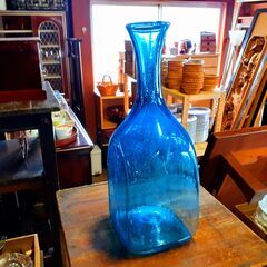 フラワーベース  花瓶 ガラス　/BJ-0577 南