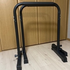 アジャスタブルダンベル40kg×2、ディップスタンド