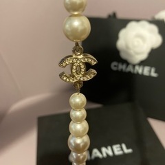 CHANELパールネックレス/イヤリング片方