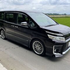 【ネット決済】ヴォクシーZS両側パワー車検付きワイドナビTVバッ...