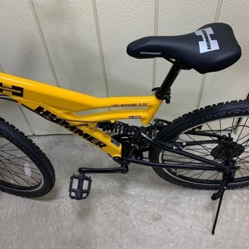 HUMMER マウンテンバイク イエロー 未使用！HUMMER(ハマー) イエロー