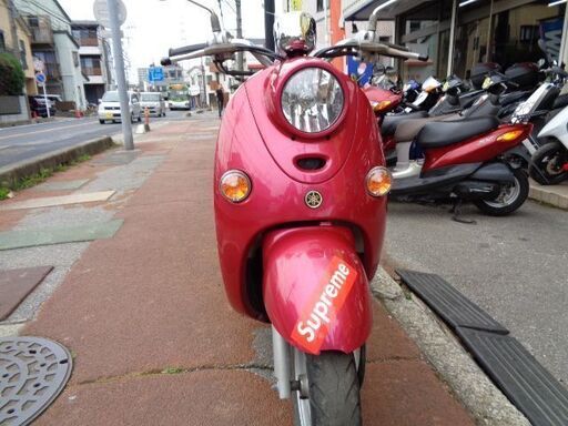 NO.4319　ビーノ（ＶＩＮＯ）　水冷４サイクル　フューエルインジェクション車　ワインレッド＆ホワイト　☆彡 NO.4319 ビーノ（VINO） 水冷4サイクル フューエル