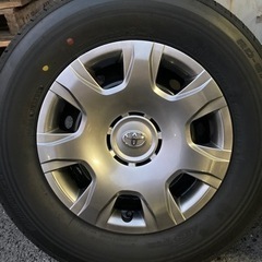 【値下】ハイエース純正ホイール・タイヤ4本セット