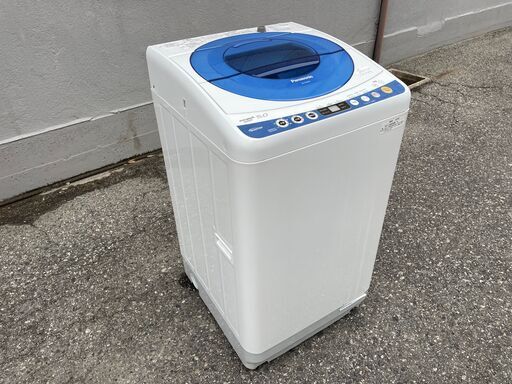 全自動 電気 洗濯機 Panasonic IPX4 NA-FS50H1 幅562x奥行568x高さ1002mm 2009年製