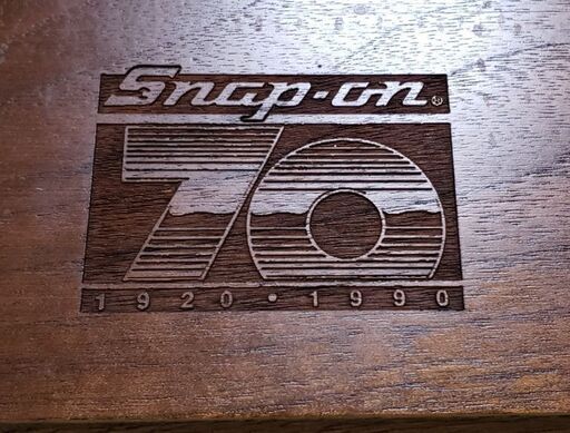 スナップオン70周年記念限定モデル　3/8ラジェットセット24金の刻印入り! ※￥5０００円ブラス￥3000円値下げしました！