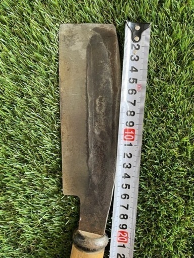 鉈　古道具　古鉄　(正廣) 鉈 古道具 古鉄 (正廣)