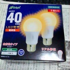 40w形　白熱電球型LED電球