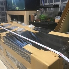 1200規格 新品4面ブラックアクリル水槽