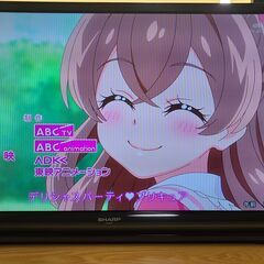 sharpテレビ32インチ aquos LC-32J10