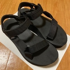 TEVA サンダル　ブラック　レディース