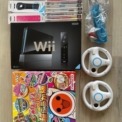 【取引交渉中】Nintendo Wii本体+ソフト7本、その他