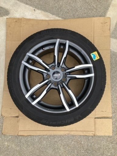 【値下げ！】１７インチ　BMW ２シリーズアクティブツアラーに着けていたMAK LUFT FFのホイール×ミシュランランフラットタイヤ