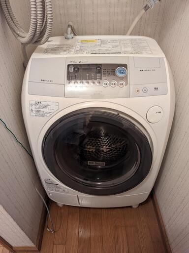 ドラム式洗濯機 HITACHI BD-V1200R(W)