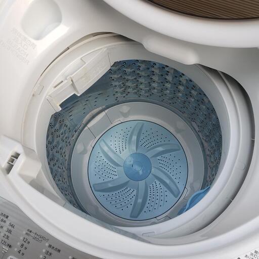 東芝 TOSHIBA 洗濯機 7kg AW-7G5 2017年製 簡易乾燥機能