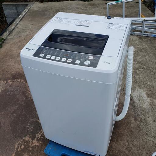 Hisense 洗濯機 全自動洗濯機 HW-T55C 5.5キロ 2020年